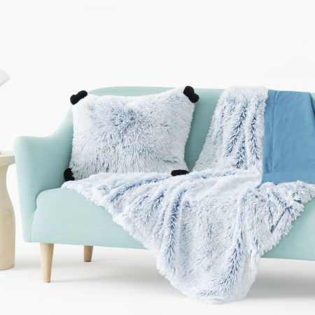 Arctic Plush Throw Set