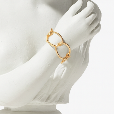 Sculpted Link Bracelet