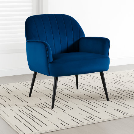 Velvet Accent Chair