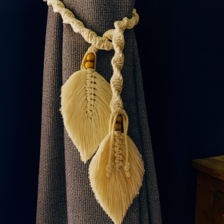 Braided Curtain Tassels